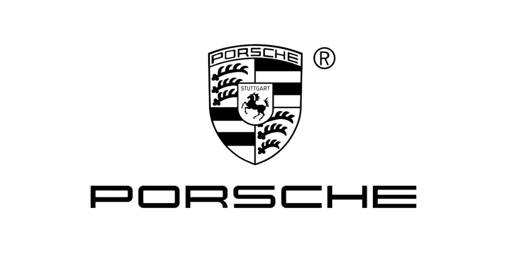 best rent a car in uae porsche logo